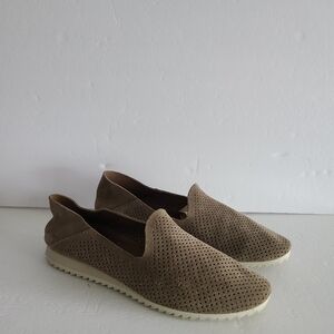 Pedro Garcia Christiane Perforated suede slip on sz.41 (11 US)